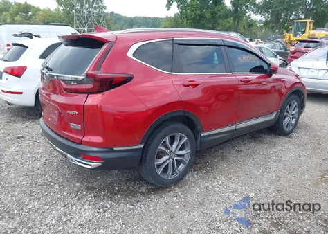 2022 Honda Cr-V Hybrid Touring из США, поврежденный, VIN 5J6RT6H94NL003634